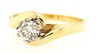 Diamond Solitaire Ring 18ct Yellow & White Gold WeddingEngagement Jewellery-2.JPG