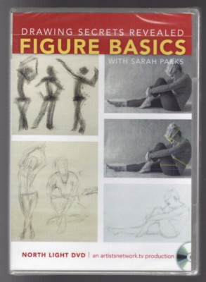 Drawing Secrets Revealed - Figure Basic with Sarah - DVD - (Brand New Sealed)