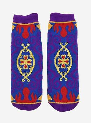 DISNEY ALADDIN MAGIC CARPET SLIPPER SOCKS NEW!