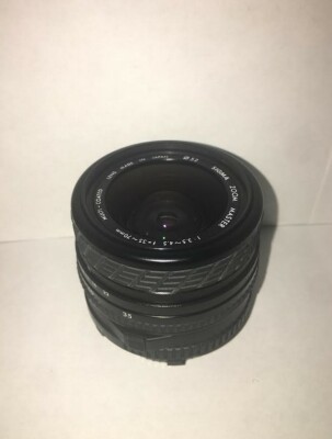 Sigma MF 35-70mm f/3.5-4.5 Lens for Minolta MD . STORE INVENTORY REDUCTION