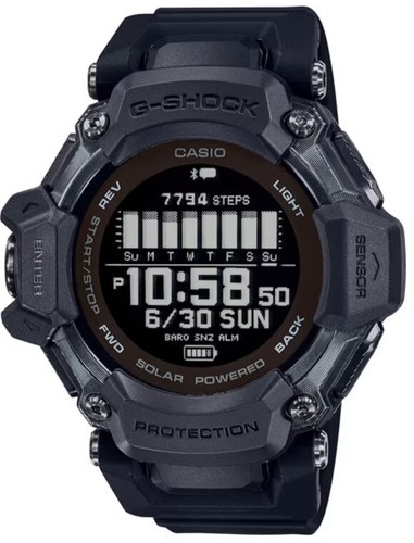 Pre-owned Casio G-shock Gbd-h2000-1bjr Sportsline G-squad Japan Imported