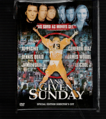 Any Given Sunday (DVD, 2000, Special Edition) Directors Cut - Al Pacino