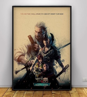 The Witcher 3 Wild Hunt Game Poster 1