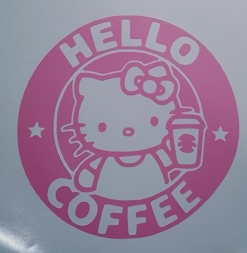 Hello Kitty, Starbucks, Coffee ,Vinyl Decal,Sticker for Cars ,Laptops and more | eBay Hello Kitty, Starbucks, Coffee ,Vinyl Decal,Sticker for Cars ,Laptops and more | eBay