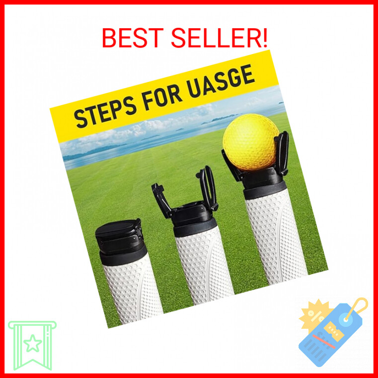 Shu-Ran 6 Pcs Golf Ball Retriever Golf Ball Picker Upper for Putter Golf Ball Re