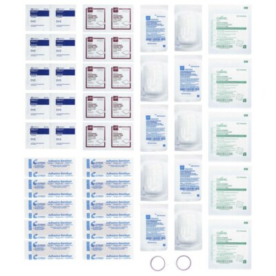 Wound Care First Aid Kit Refill Pack, 42 Pieces