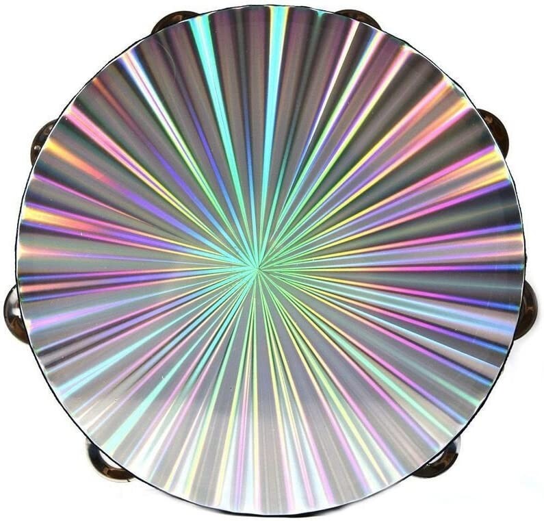 Panderos De Danza Cristianos Panderetas Cristiana Instrumento Musicales Adul 8"