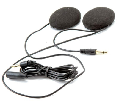 GDM HD High Definition 3.5mm Wired Motorcycle Helmet Headset Speakers