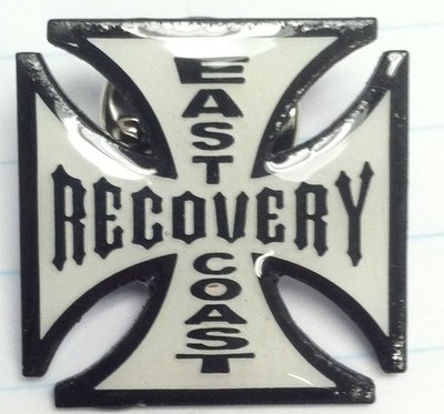 NA Narcotics Anonymous lapel pin East Coast Recovery pin na pin na hat tack