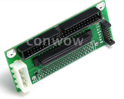 SCSI three-to-one card 68 to 80 to 50 IDE SCSI hard disk adapter