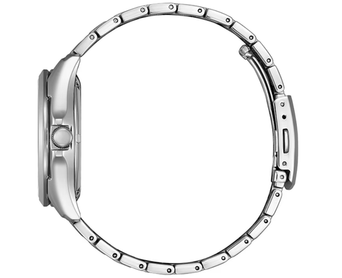 Pre-owned Citizen Np1010-78e  Collection Mechanical Open Heart Made In Japan