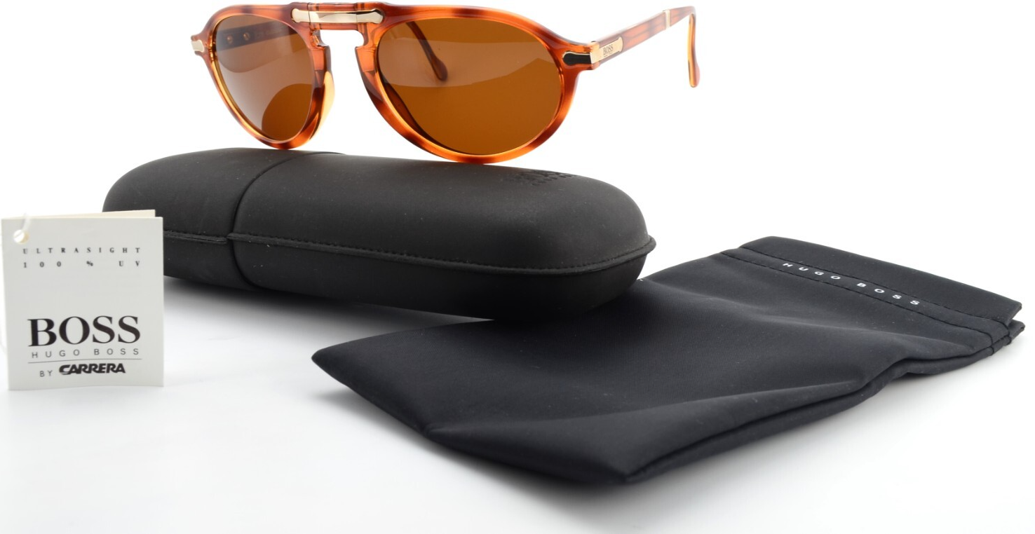 小物 BOSS CARRERA folding vintage sunglasses Boss By CARRERA Foldable Sunglasses 5153 10 55-21 140
