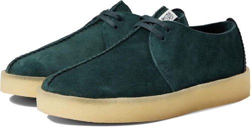 Pre-owned Clarks Trek Cup In Dark Green