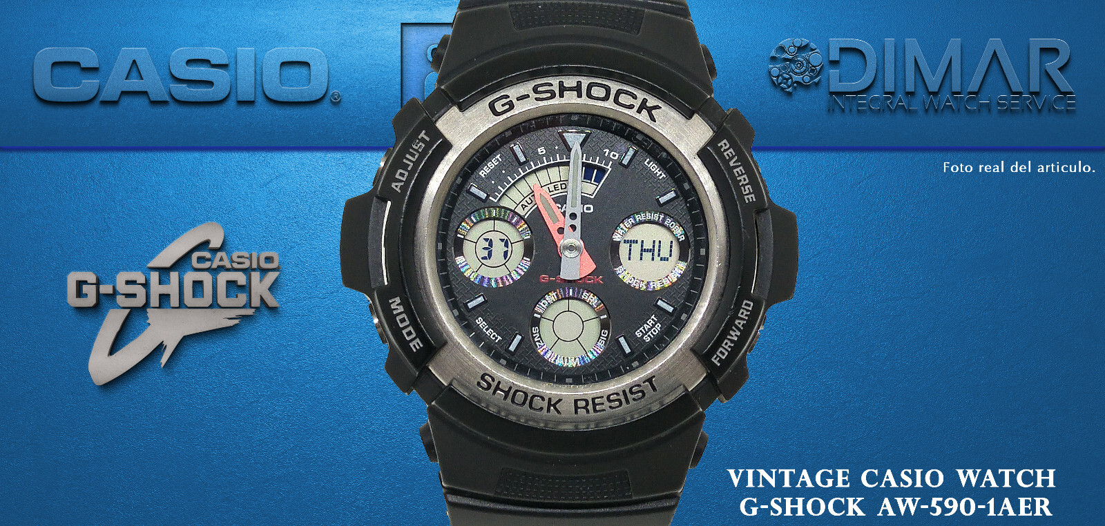 CASIO G-SHOCK AW590LG　腕時計 AW-590-1AJF | CASIO