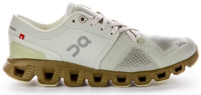 Pre-owned On Running Cloud X 3 Ultralight Fast Savanah Women Sneaker Light Grey Us 5 - 11