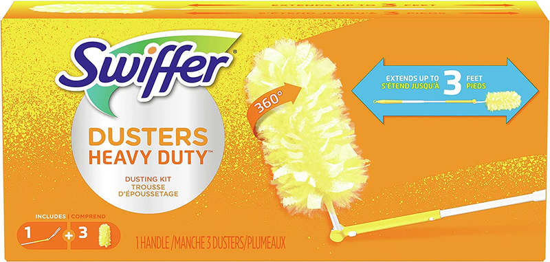 Extendable Handle Starter Kit, 3 Count Duster Refill