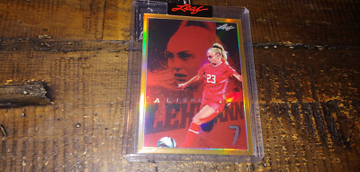 957: 2023 Leaf Metallic Imaginations # MI-7 Alisha Lehmann Gold #'ed 97/99