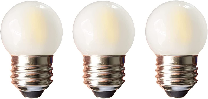 LED Night Light Bulb S11 G11 Light Bulbs Dimmable 1.5 Watt Low Wattage Globe Sm