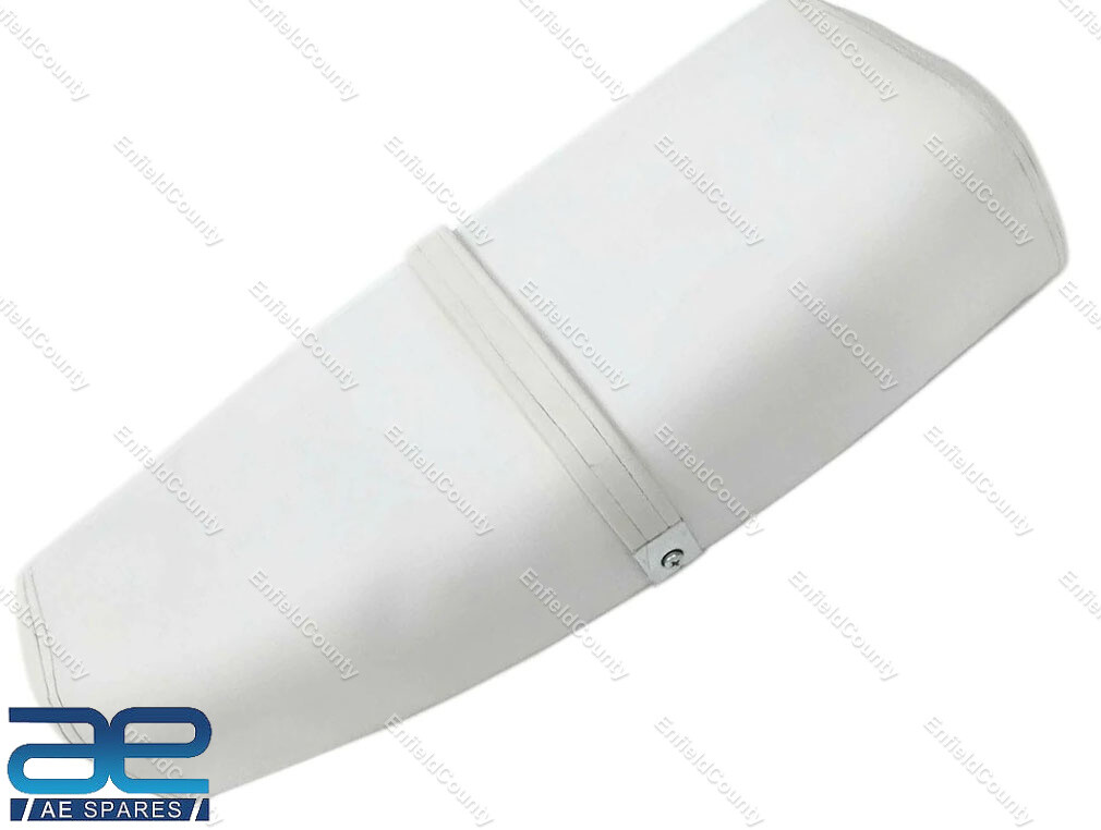 Vespa Single Seat Saddle Unit White PX LML PE T5 Star LML 4 Stroke Scooter 
