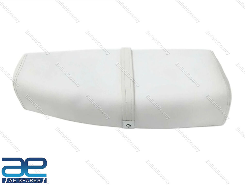 Vespa Single Seat Saddle Unit White PX LML PE T5 Star LML 4 Stroke Scooter 