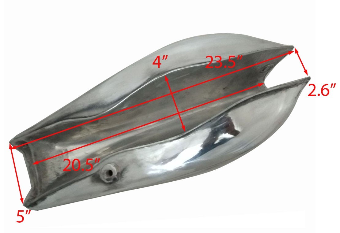 New Fuel Gas Petrol Tank Sherpa Model Aluminium Alloy Bultaco 