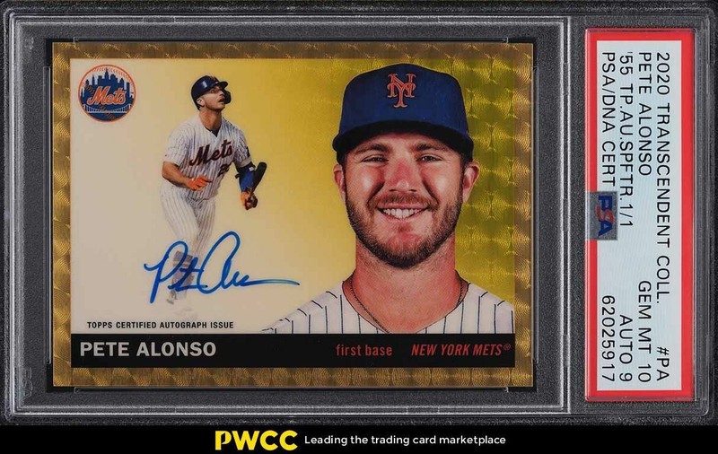 Pete Alonso Baseball Card Database - Newest Products will be shown