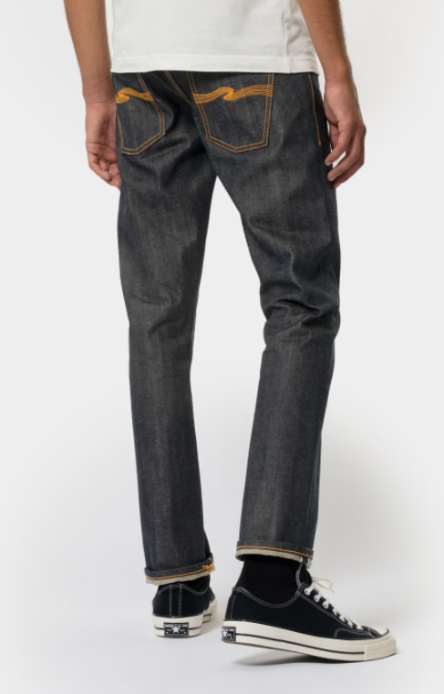 Pre-owned Nudie Jeans Grim Tim Dry Selvage 13.5 oz Japanese Selvage 111205