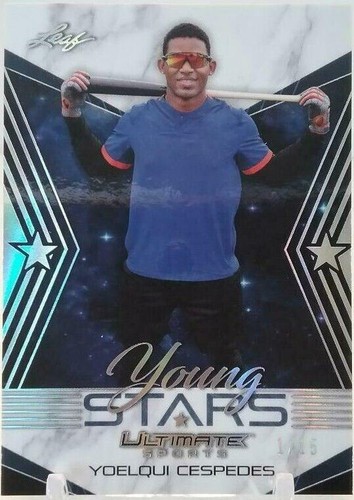 2021 Leaf Ultimate Sports - Yoelqui Cespedes #YS-09