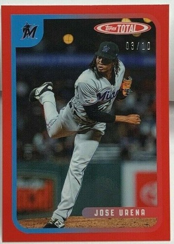 2020 Topps Total - Jose Urena #284
