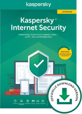 Kaspersky Internet Security 2021 incl AntiVirus - 1 PC  Download VERSION UPGRADE