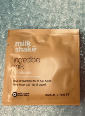 Milk Shake Incredible Milk 12 Effects Leave In Treatments Travel sz 1  Sample