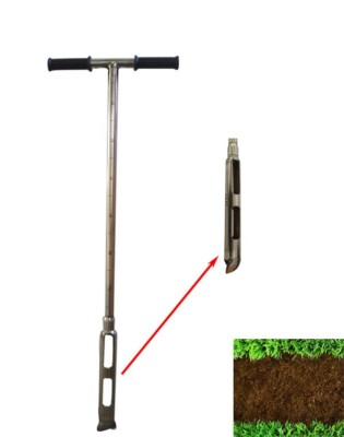 42mm Stainless steel Dutch Soil Sample Probe Alligator Style Opening Brand New