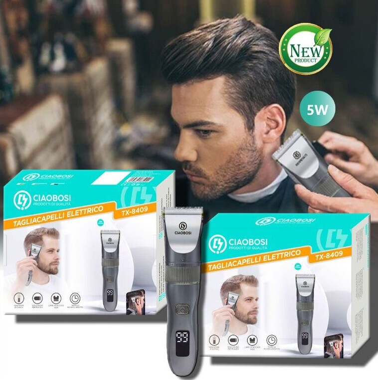 Rasoio Tagliacapelli Elettrico Ricaricabile Tx-8409 linq