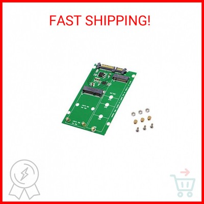 SinLoon 2 in 1 Combine Mini PCI-E M.2 NGFF & mSATA SSD to SATA 3.0 Adapter Conve