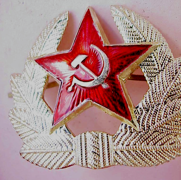 ✅ RUSSIAN SOVIET RED STAR INSIGNIA COCKADE USSR ARMY BADGE PIN AWARD MEDAL ORDER