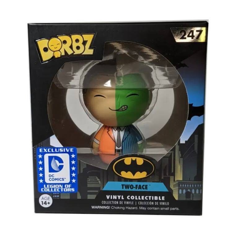 Двуликая фигурка Фанко Дорбза из легиона коллекционеров DC Comics