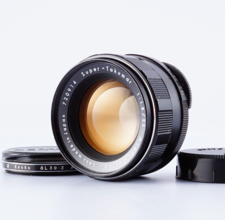 EX+5 First Model PENTAX Super Takumar 55mm F/1.8 MF Standard