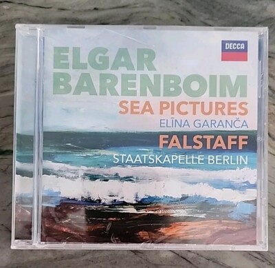 Elgar: Sea Pictures (CD, 2020) Elina Garanca, Daniel Barenboim 