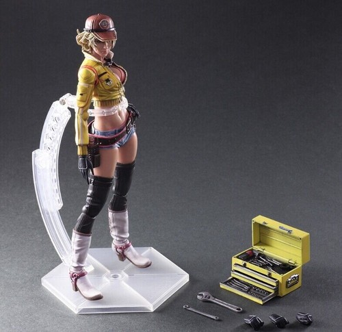 Final Fantasy XV Cindy Aurum アクションフィギュア Amazon.com: Square Enix Figura de acción de Final Fantasy XV