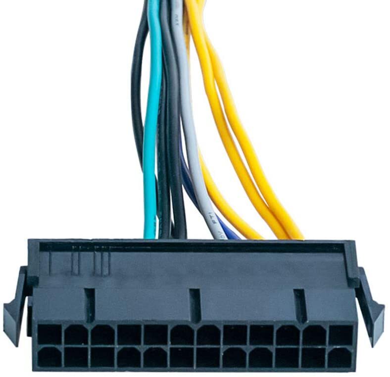 24-Pin to 8-Pin 18AWG ATX Power Supply Adapter Cable for Dell Optiplex Computers