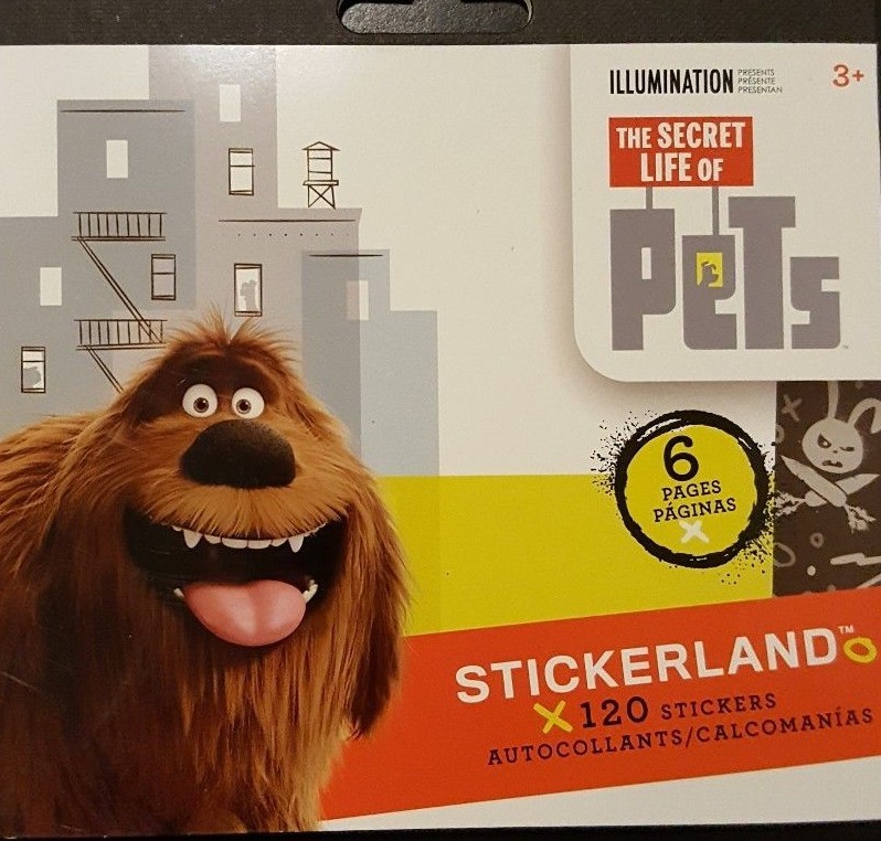 4 packs of stickers 120 in each pack - Palace Pets, Sofia the First, & 2 Pets