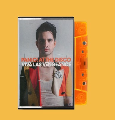 Panic at the Disco Viva Las Vengeance Exclusive Orange Colored Cassette Tape