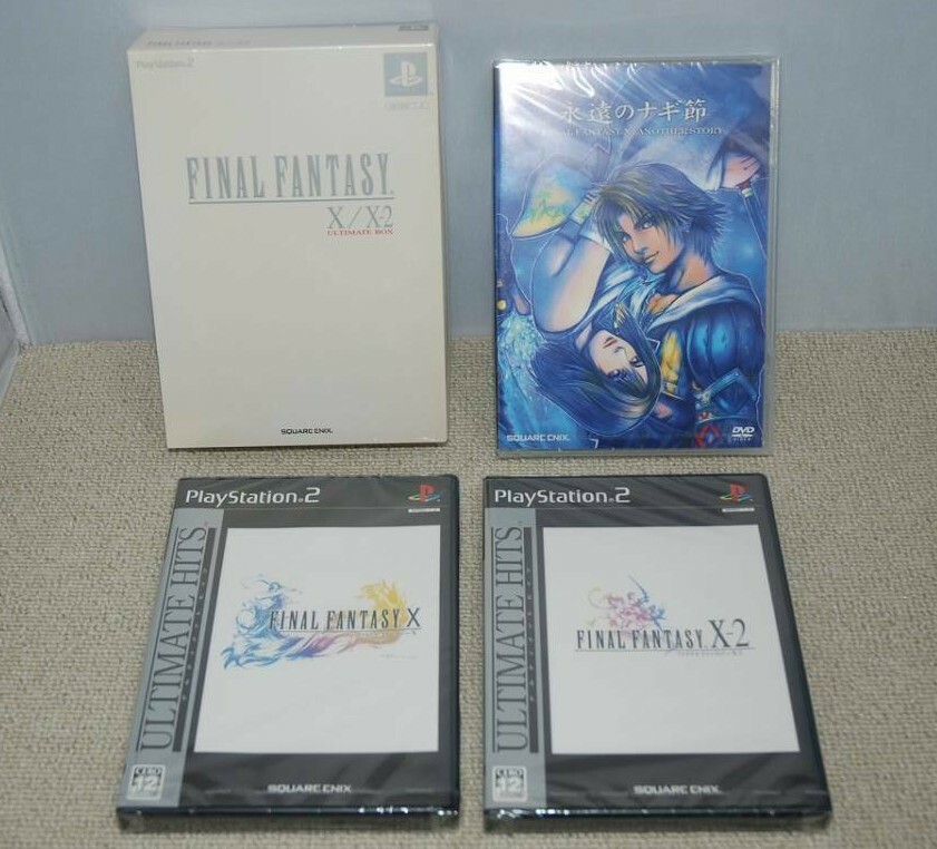 【未開封美品】FINAL FANTASY　プレリリース　ボックス　2BOX PlayStation 2 FINAL FANTASY X / X-2 ULTIMATE BOX Japan