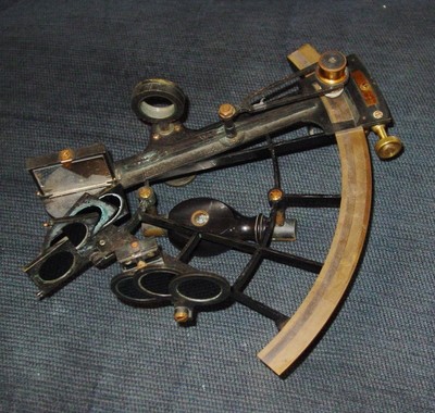 Old Mid 19thC Negretti & Zambra  London Boxed Sextant
