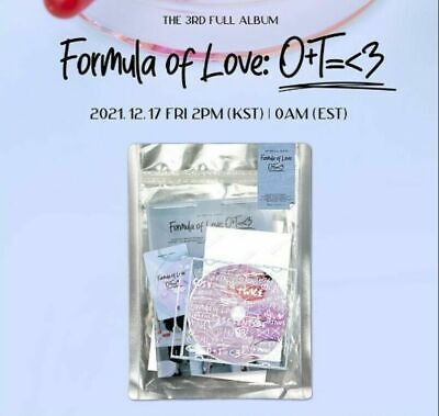 TWICE Formula Of Love : O+T=<3 3rd Album RESULT FILE Official Sealed + Gift