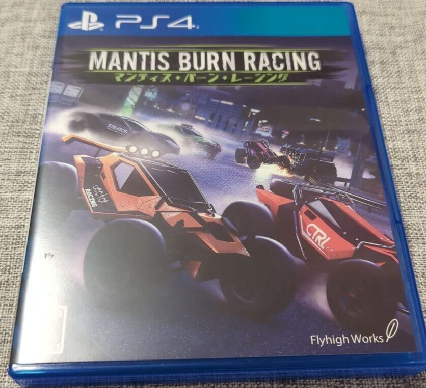 (未使用･未開封品)　マンティス・バーン・レーシング - PS4 bt0tq1u Mantis Burn Racing Unopened PS4 PlayStation 4 Japan