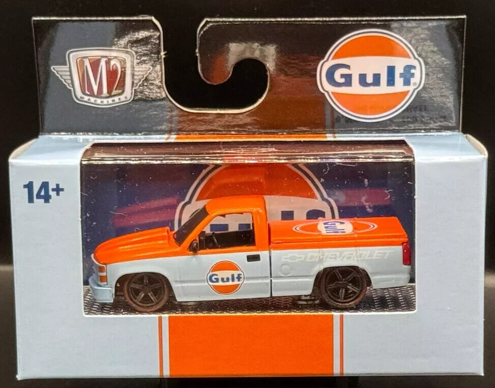2025 M2 Machines Gulf 1992 Chevrolet C1500 SS 454 Walmart