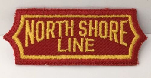 Vintage Patch North Shore Line Railroad Train RR Unsewn 3.5