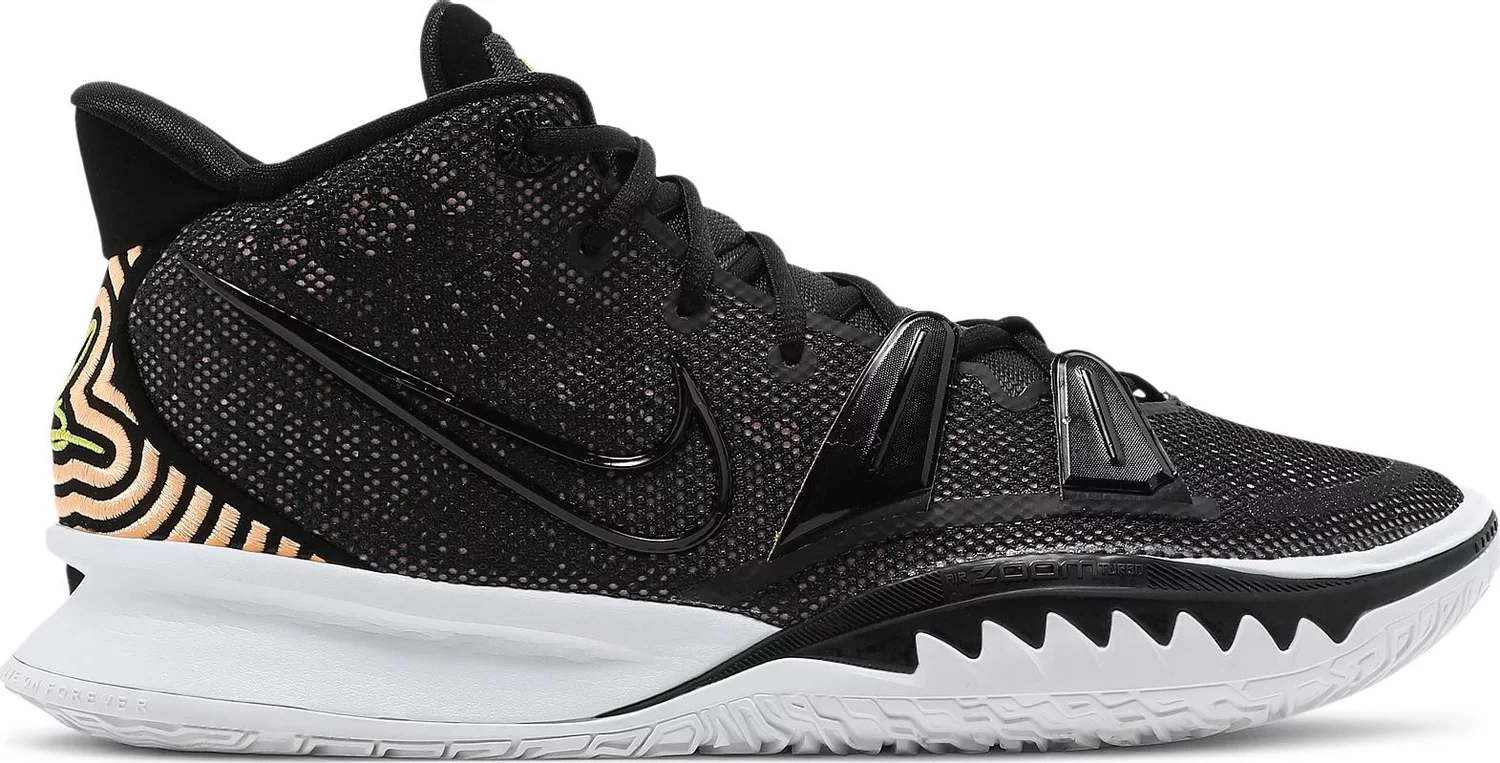 

Nike Kyrie 7 Ripple Effect Black Arctic Punch Pink White CQ9326-005 Мужские 10, Черный, Kyrie 7