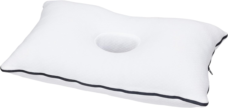 Ergonomic Firm Memory Foam Ear Pillow with Ear Hole | 50X30C